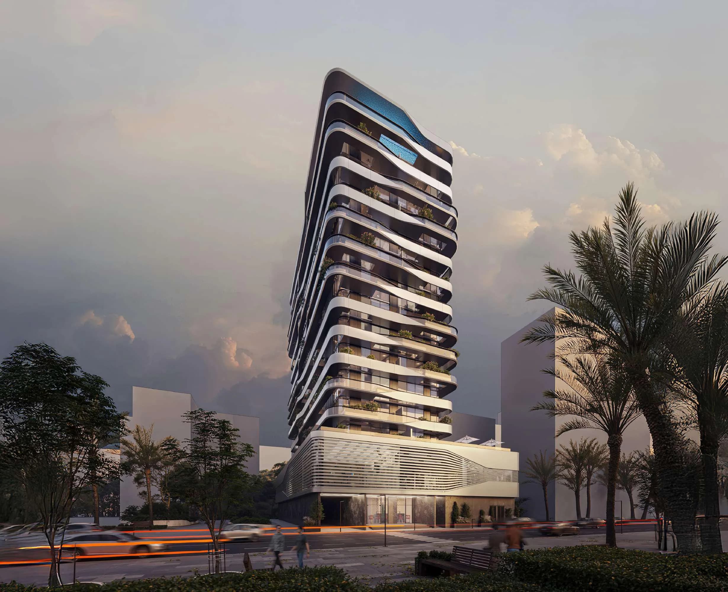 Bayview Boulevard exterior view - Dubai Islands, Dubai - by AB Developers