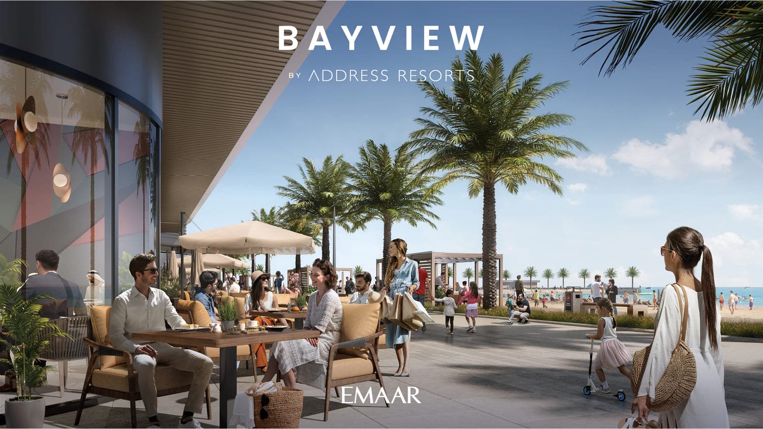 Bayview by Address Resorts amenity Shaded Communal Areas - Beach Front, Dubai - by Emaar