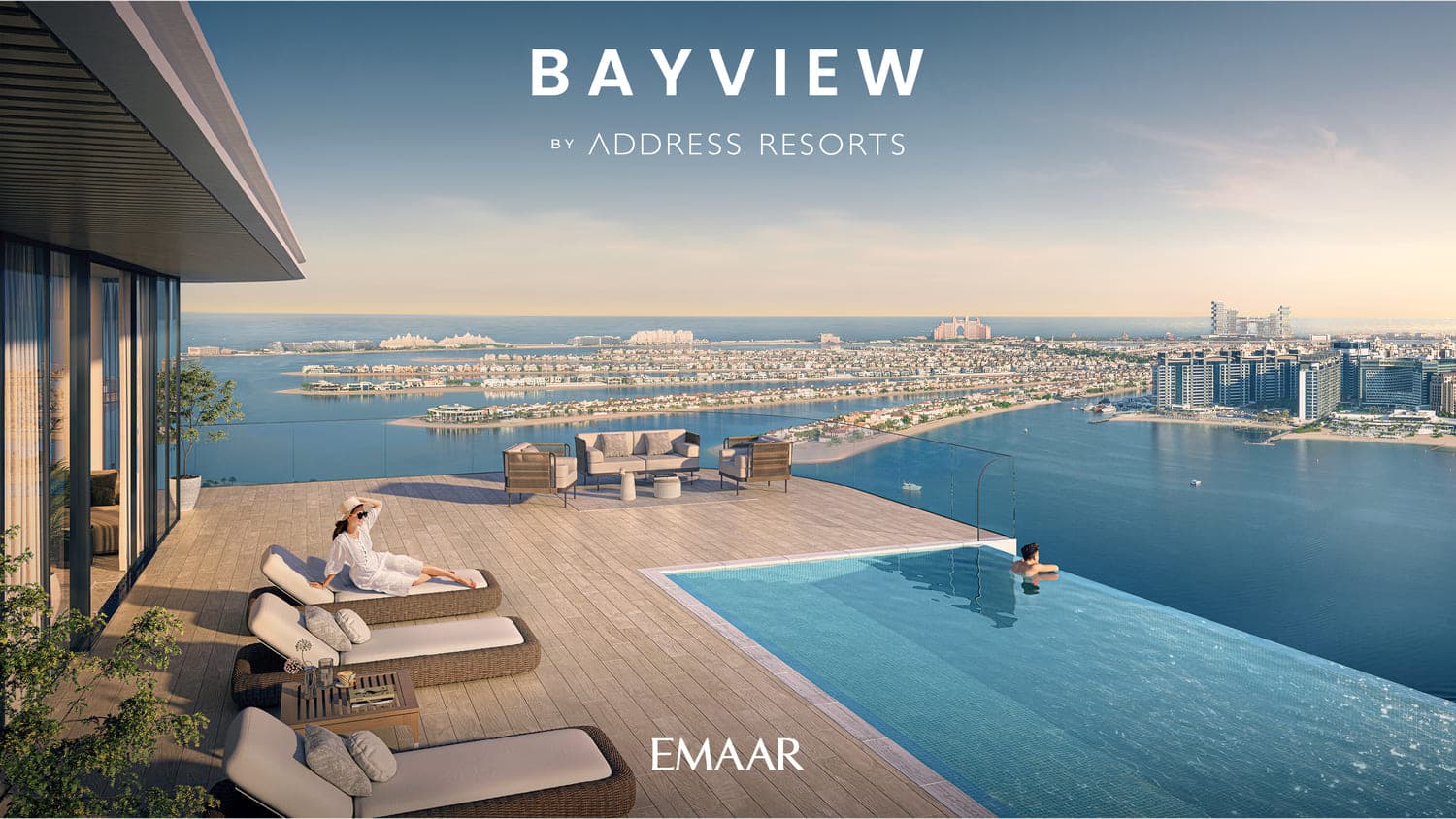 Bayview by Address Resorts amenity Sun Loungers - Beach Front, Dubai - by Emaar