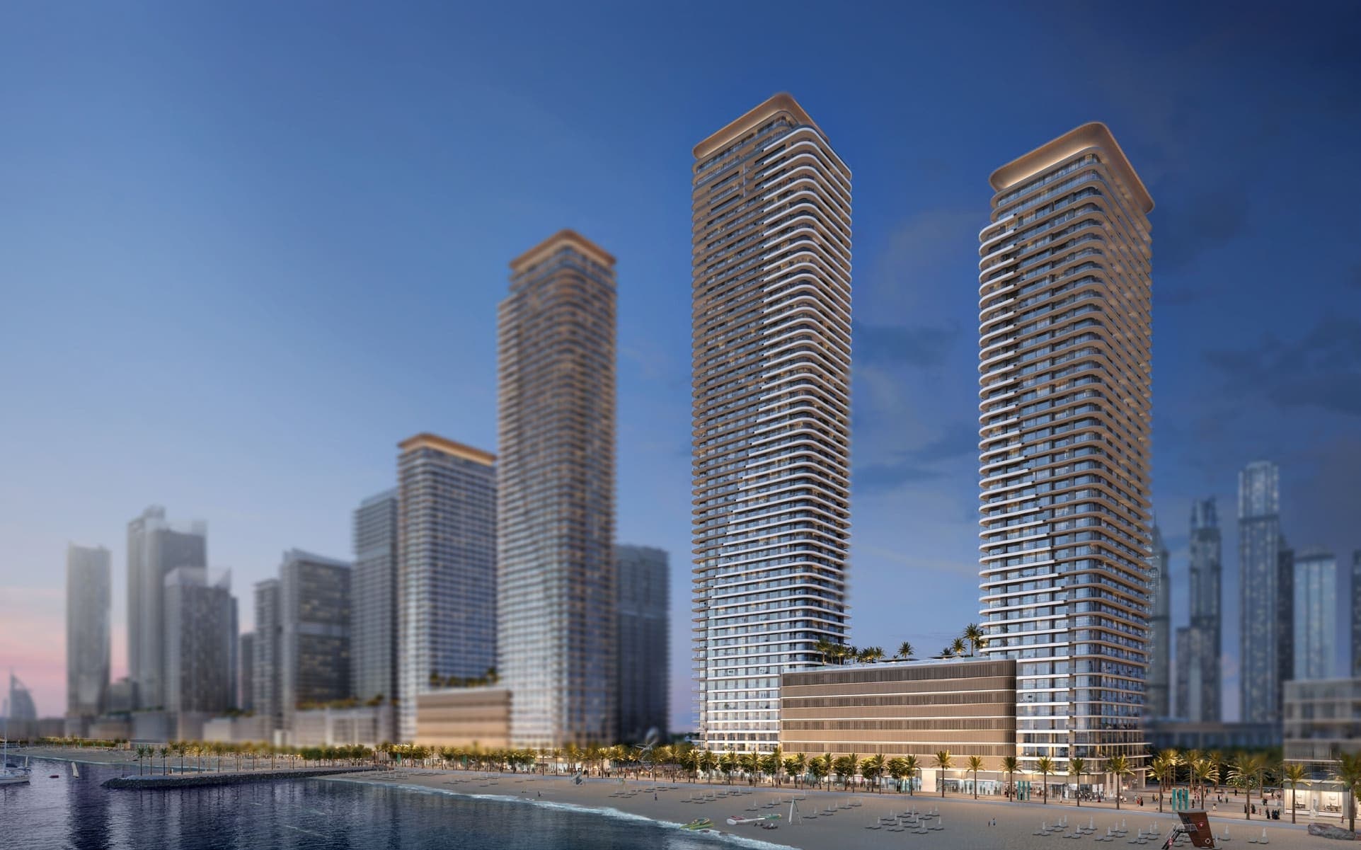 Bayview by Address Resorts exterior view - Beach Front, Dubai - by Emaar