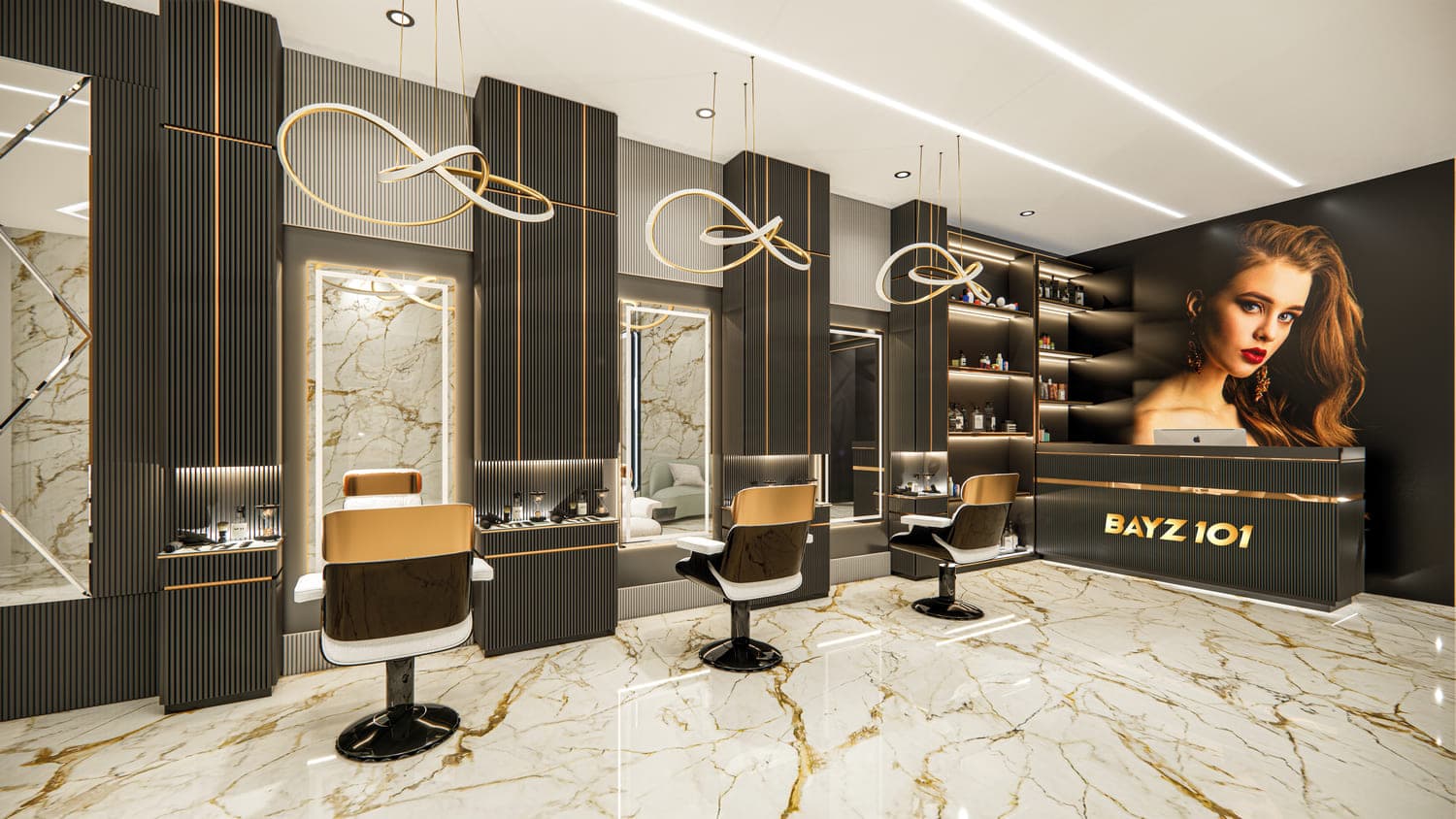 Bayz 101 amenity Salon - Business Bay, Dubai - by Danube