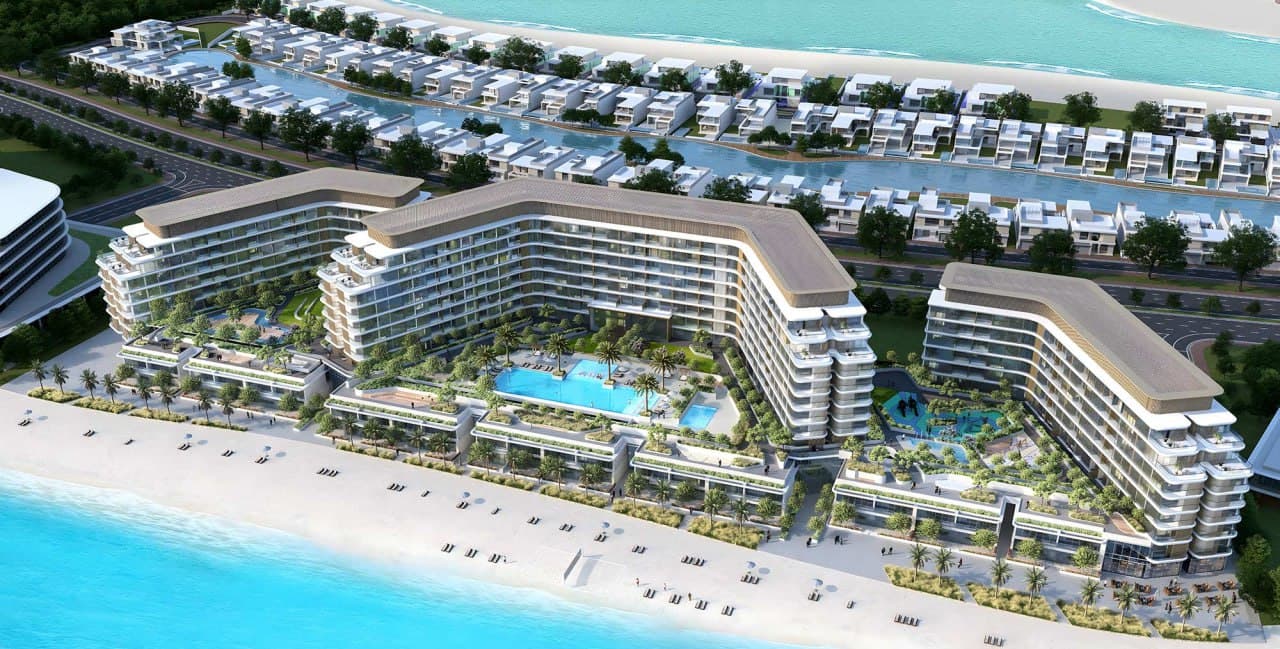 Beach Residences at Siniya Island exterior view - Siniya Island, Dubai - by Sobha