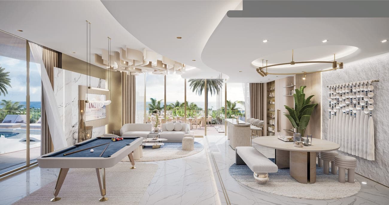 Beach Walk 4 amenity Club Room - Dubai Islands, Dubai - by Imtiaz Development