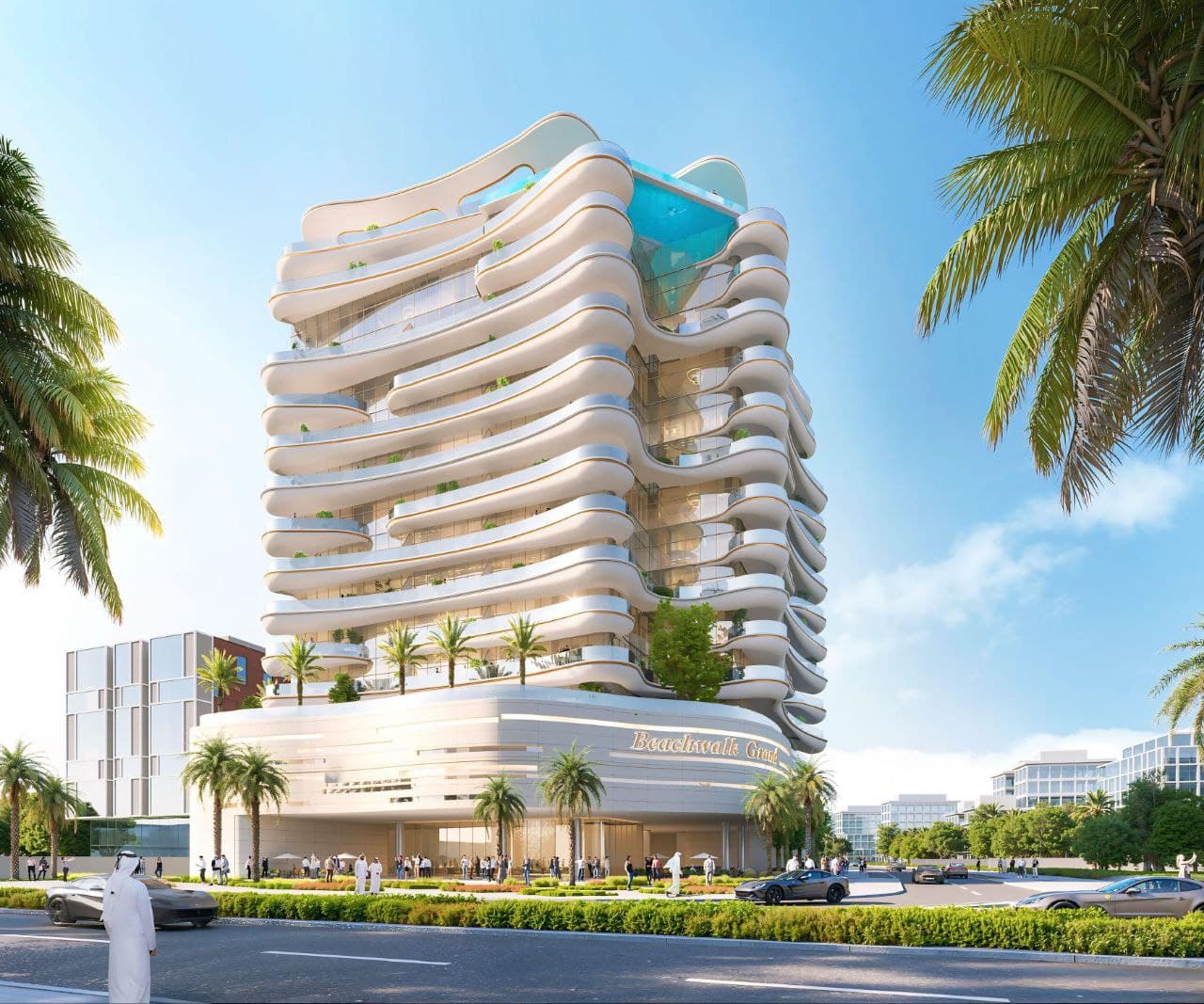Beach Walk Grand exterior view - Dubai Islands, Dubai - by Imtiaz Development
