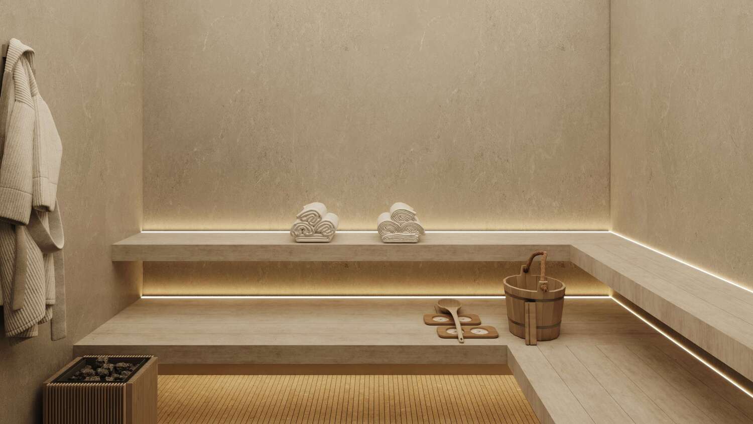 Beachfront Gates amenity Sauna - Dubai South, Dubai - by Dubai South Developers