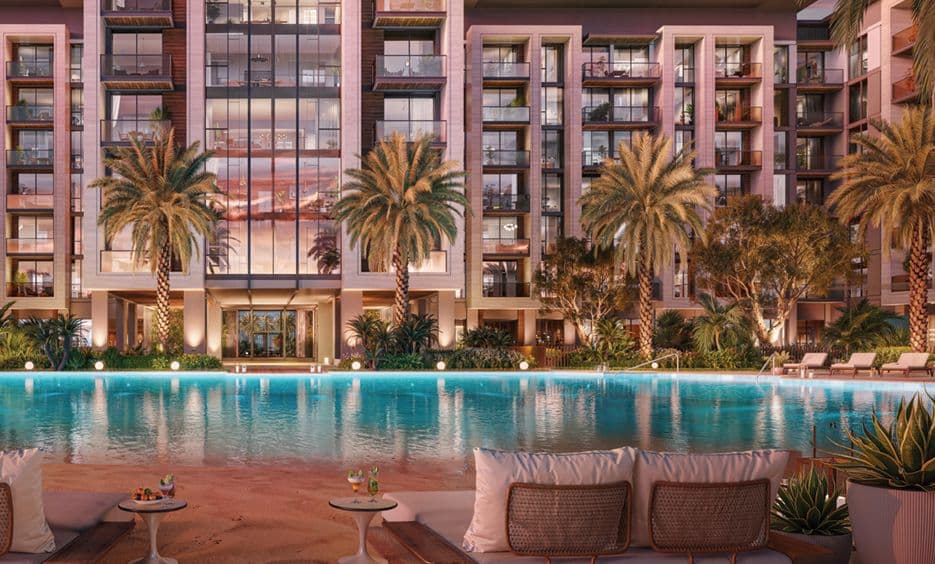 Belgravia Gardens amenity Urban Beach Lounge - Wadi Al Safa 2, Dubai - by Ellington