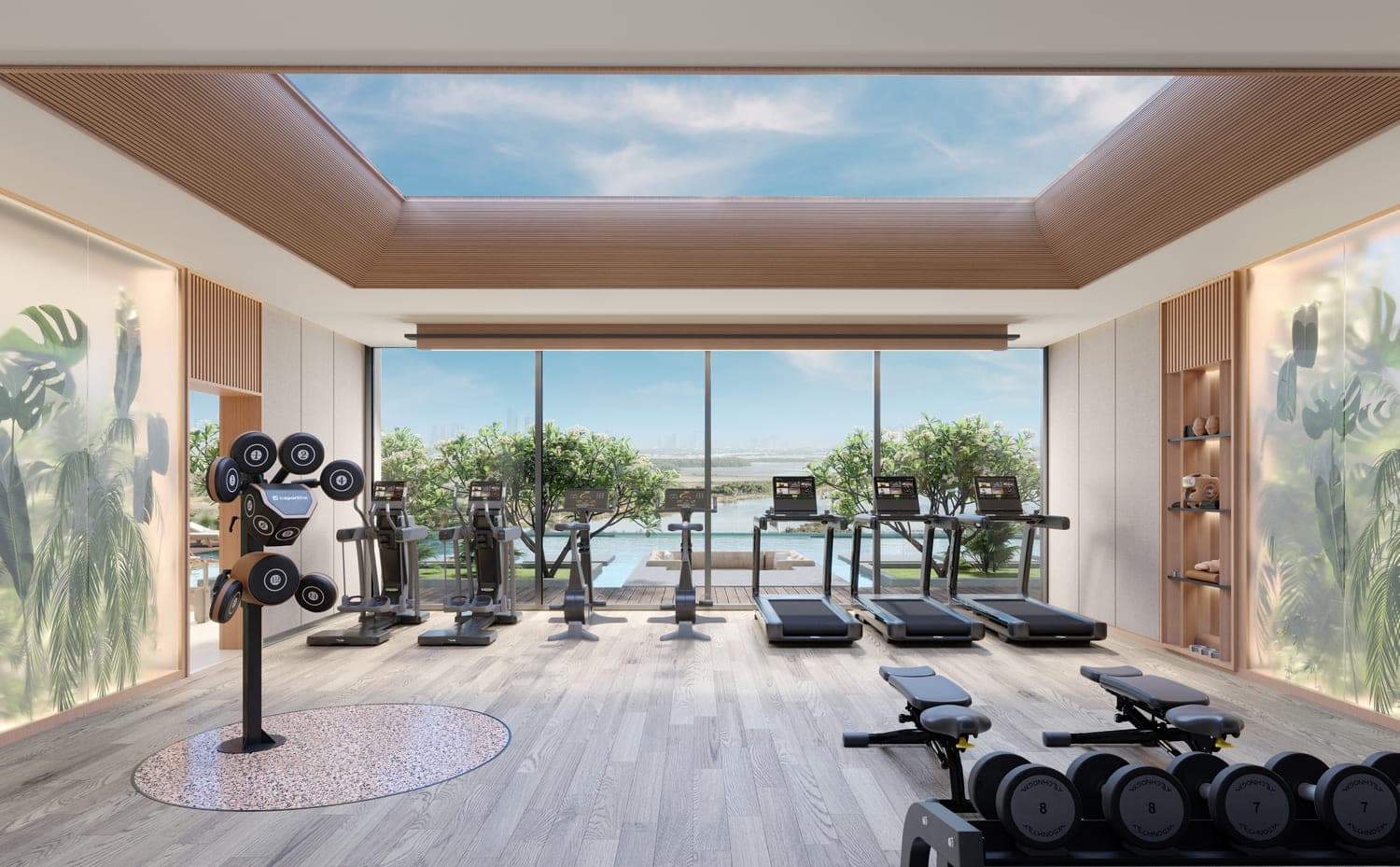 Belgrove Residences amenity Fitness Studio - Bukadra, Dubai - by Ellington