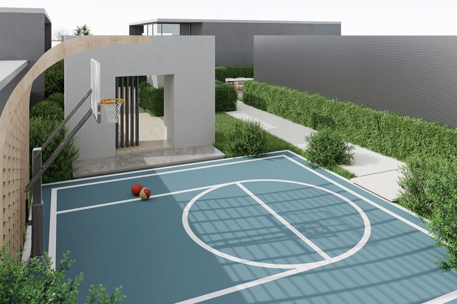 Belle Rêve amenity Basketball Court - JVC (Jumeirah Village Circle), Dubai - by Zimaya Properties
