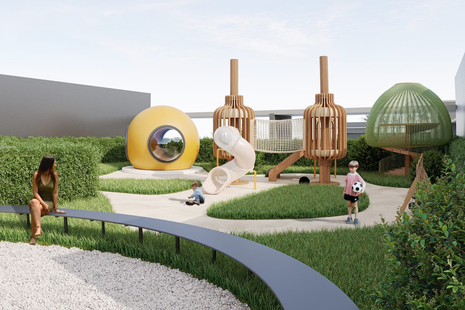 Belle Rêve amenity Kids Play Area - JVC (Jumeirah Village Circle), Dubai - by Zimaya Properties