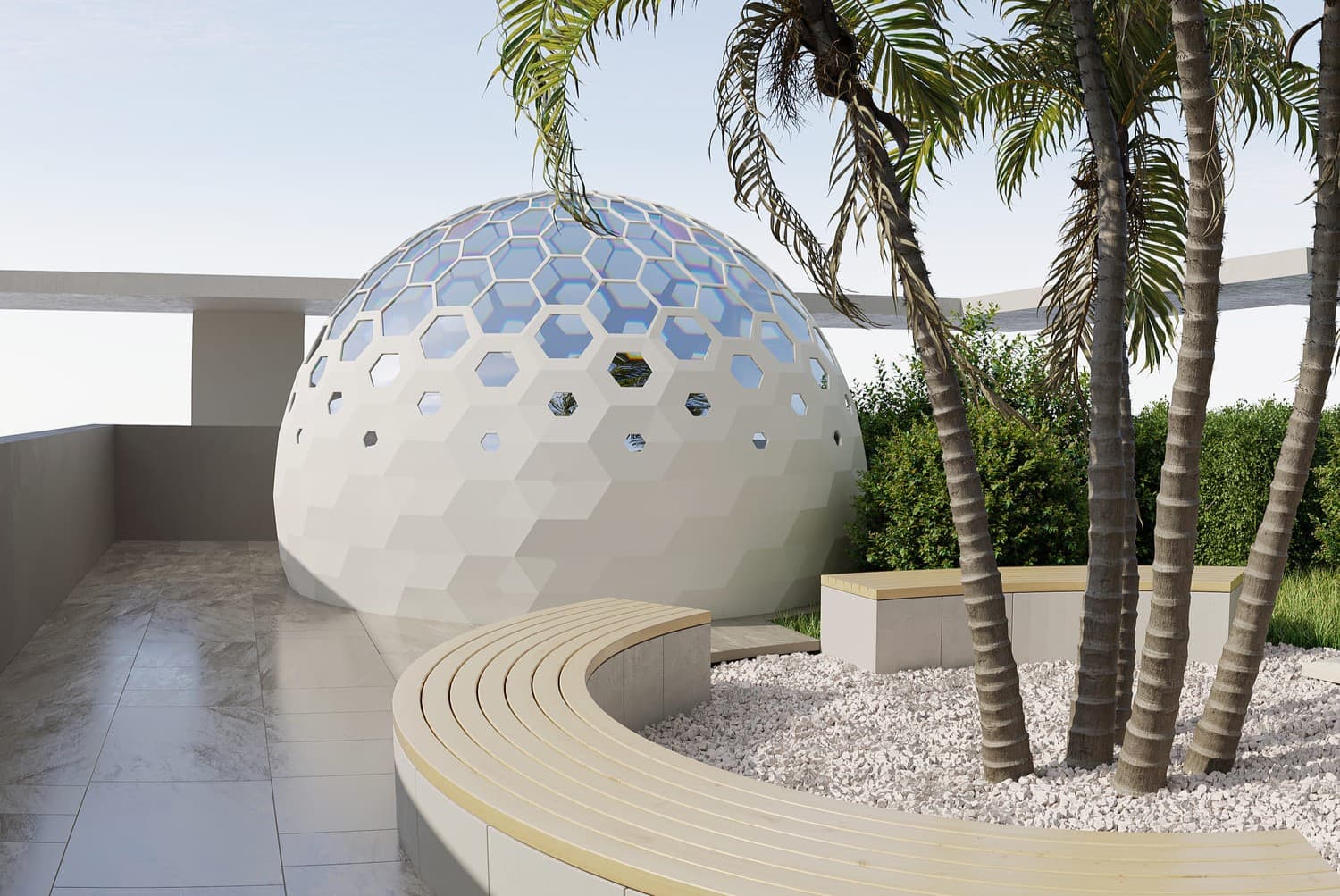 Belle Rêve amenity Organic Greenhouse - JVC (Jumeirah Village Circle), Dubai - by Zimaya Properties