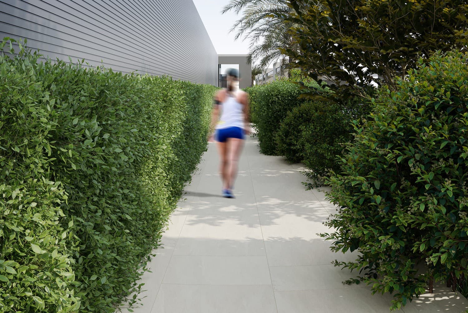 Belle Rêve amenity Walking Track - JVC (Jumeirah Village Circle), Dubai - by Zimaya Properties