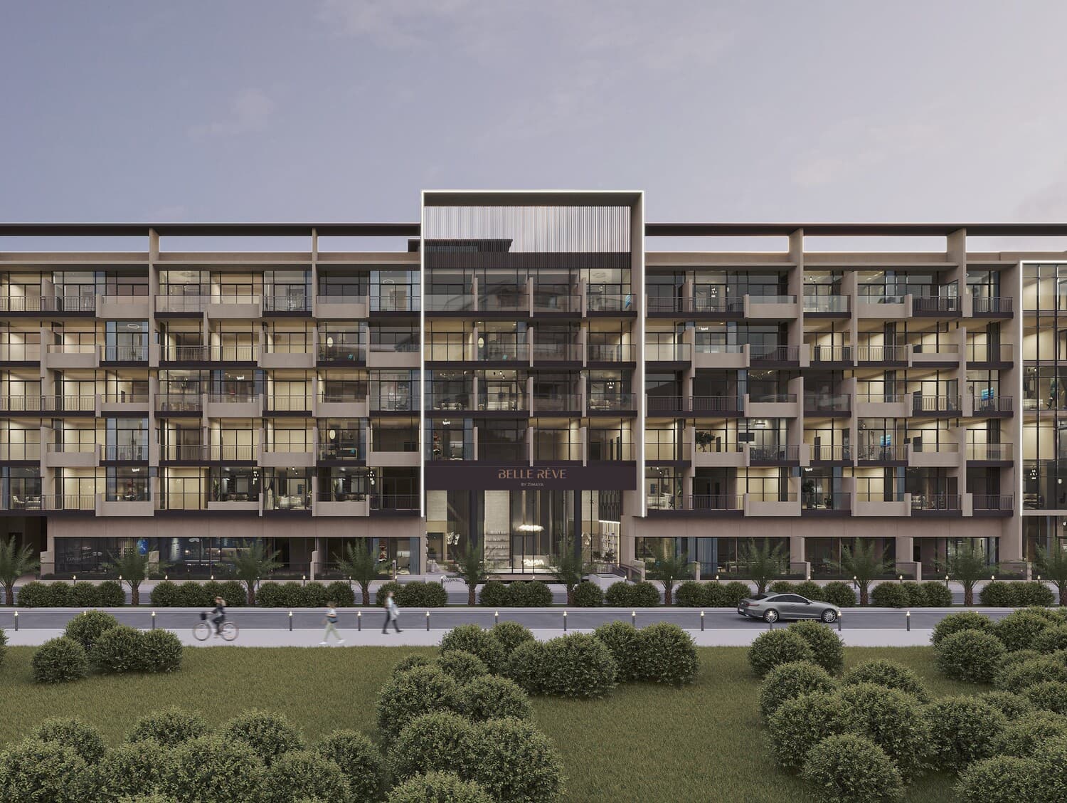 Belle Rêve exterior view - JVC (Jumeirah Village Circle), Dubai - by Zimaya Properties