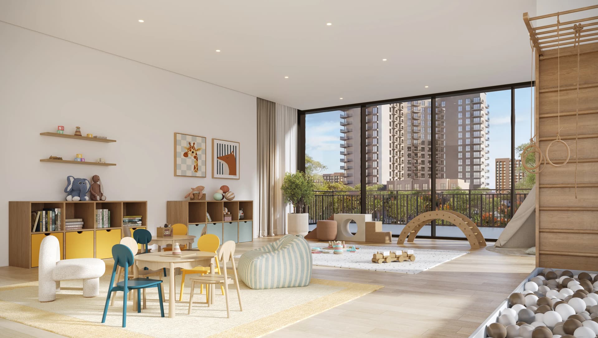 Belmont amenity Kids' Play Areas in Town Square, Dubai, by Nshama Group