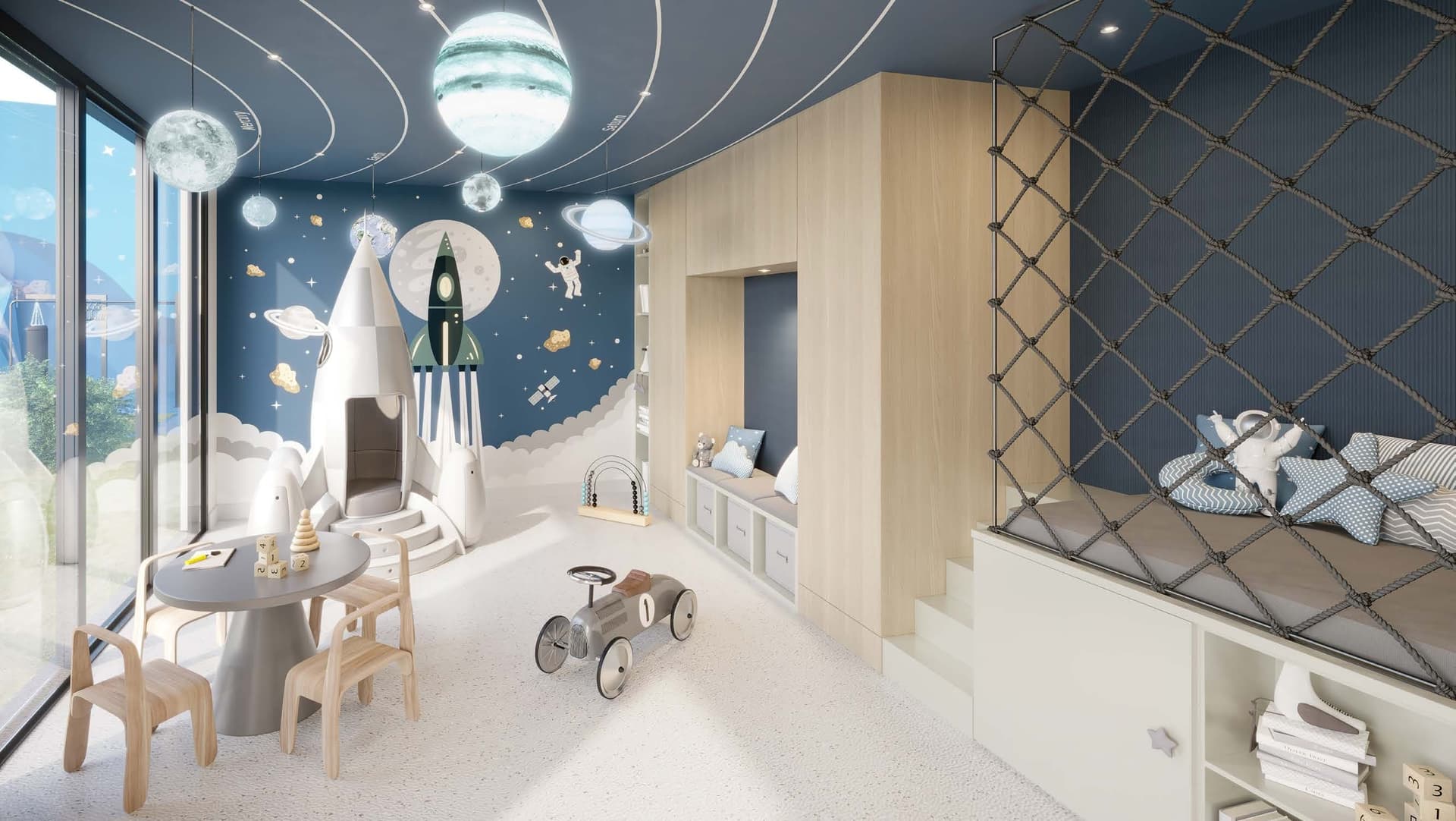 Belmont Residences amenity Indoor Kids’ Play Area in JVT (Jumeirah Village Triangle), Dubai, by Ellington
