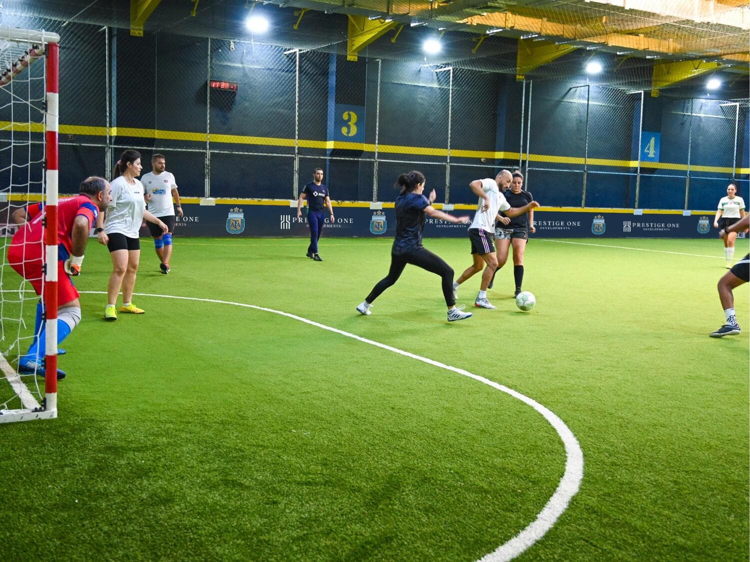 Berkeley Square amenity Indoor Football Court in JVC (Jumeirah Village Circle), Dubai, by Prestige One Developments