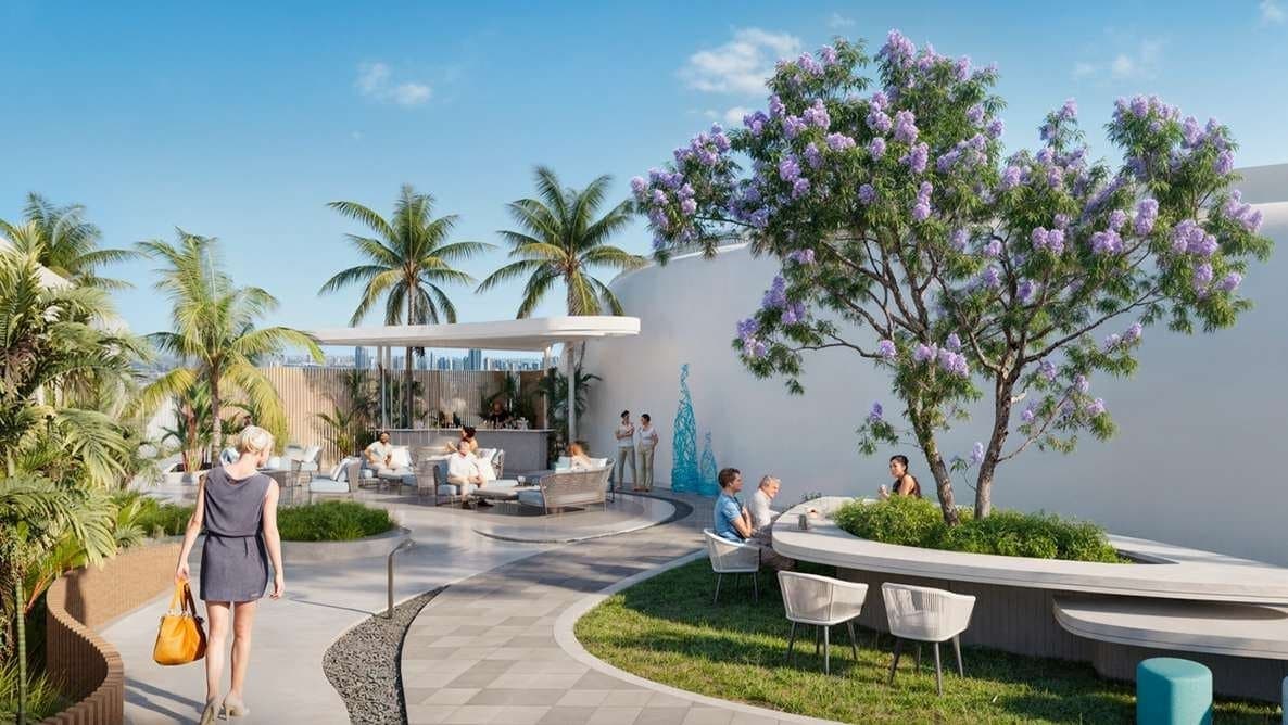 Beverly Grande amenity Bbq Social Hub - Dubai Motor City, Dubai - by HMB Homes Real Estate Development