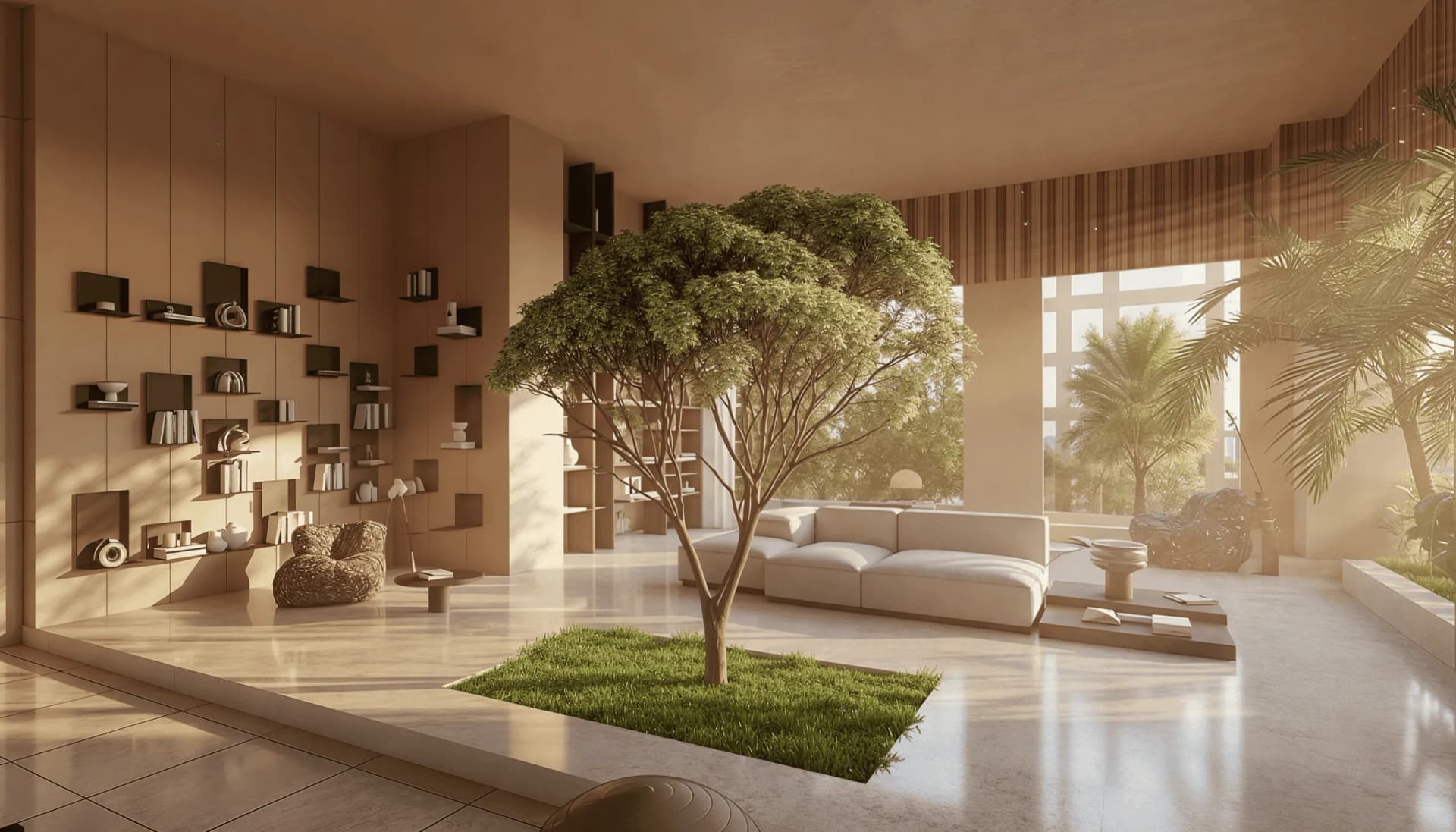 Beverly Park amenity Co-working Zone & Meeting Room in Dubailand Residence Complex, Dubai, by HMB Homes Real Estate Development