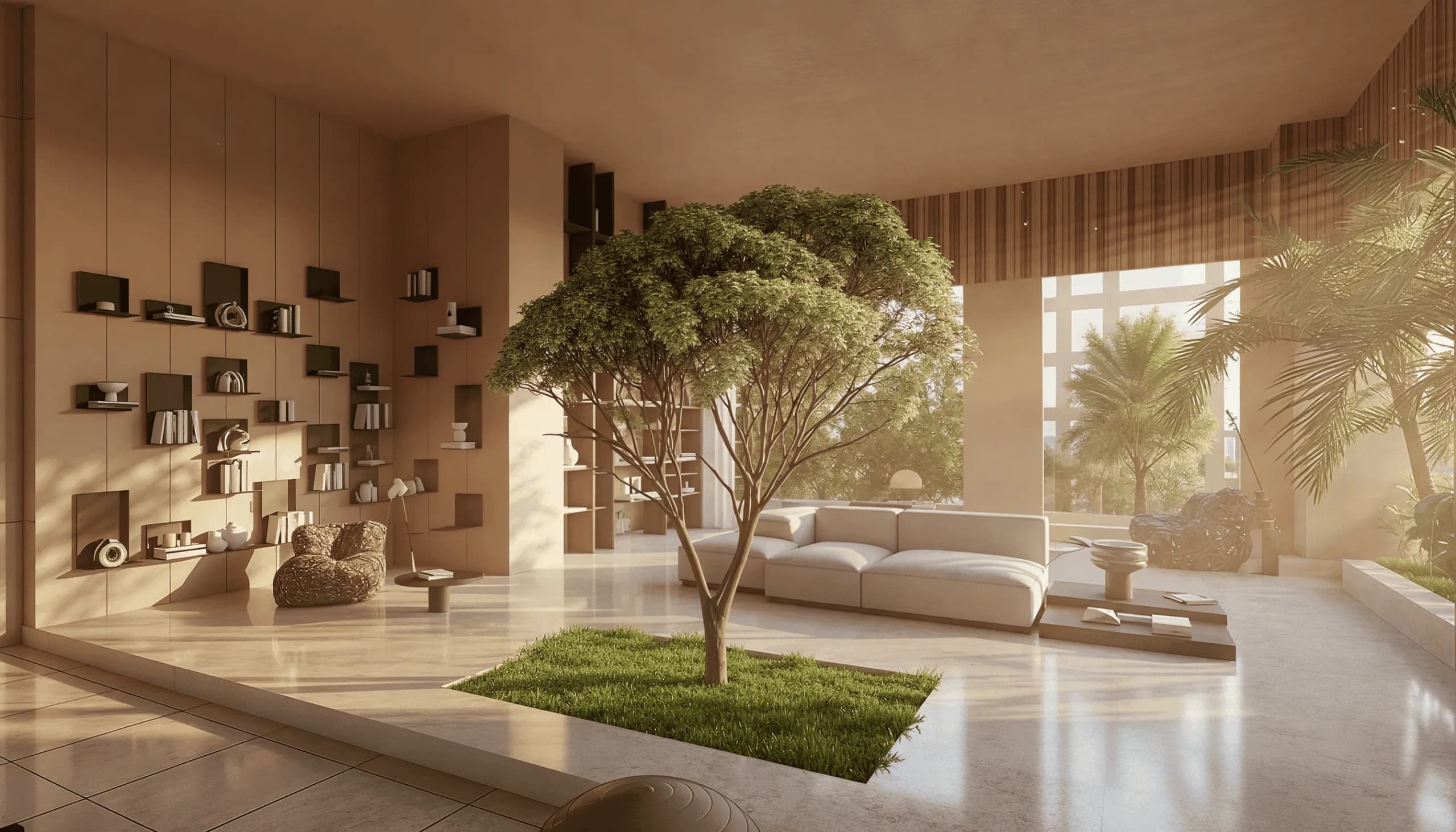 Beverly Park amenity Co-working Zone & Meeting Room - Dubailand Residence Complex, Dubai - by HMB Homes Real Estate Development
