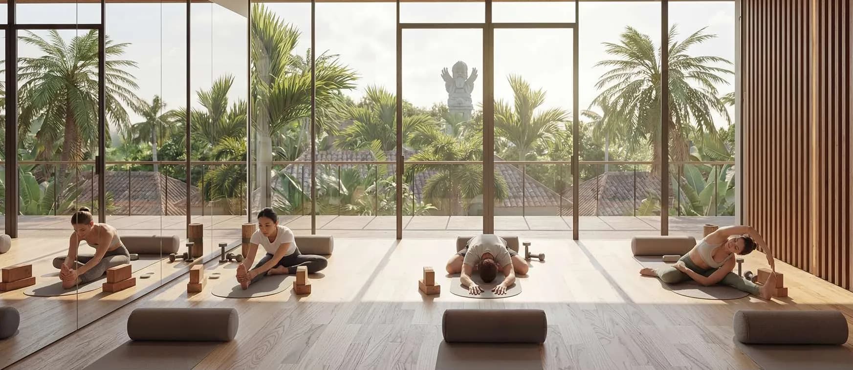 BH Residence amenity Yoga Studio - Benoa, Dubai - by Embrace Development