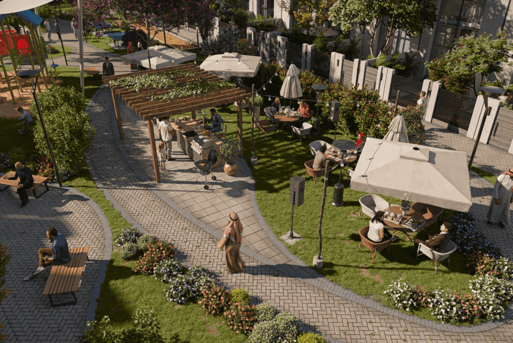 Bianca amenity Bbq Areas in Wadi Al Safa 2, Dubai, by Reportage Properties