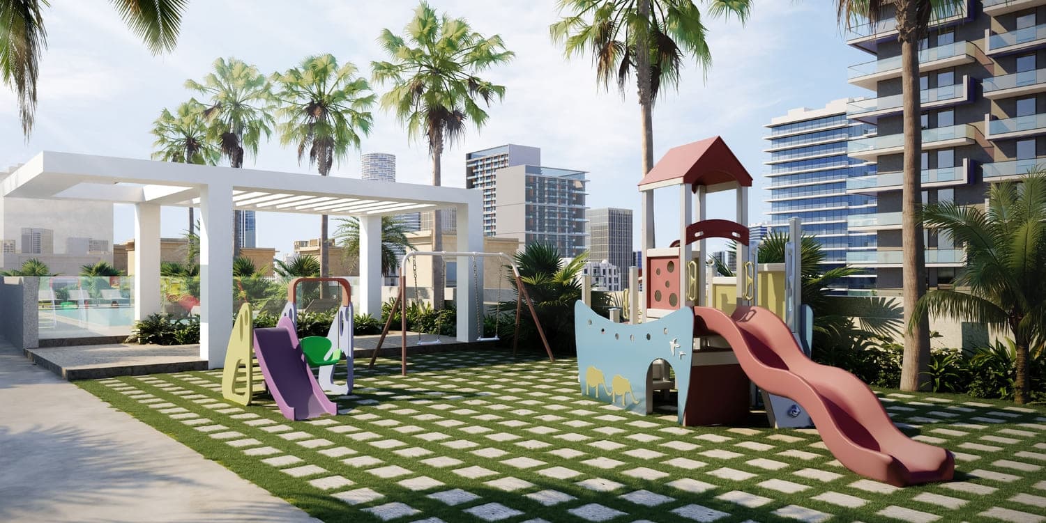 Binghatti Apex amenity Kids Play Area - JVC (Jumeirah Village Circle), Dubai - by Binghatti