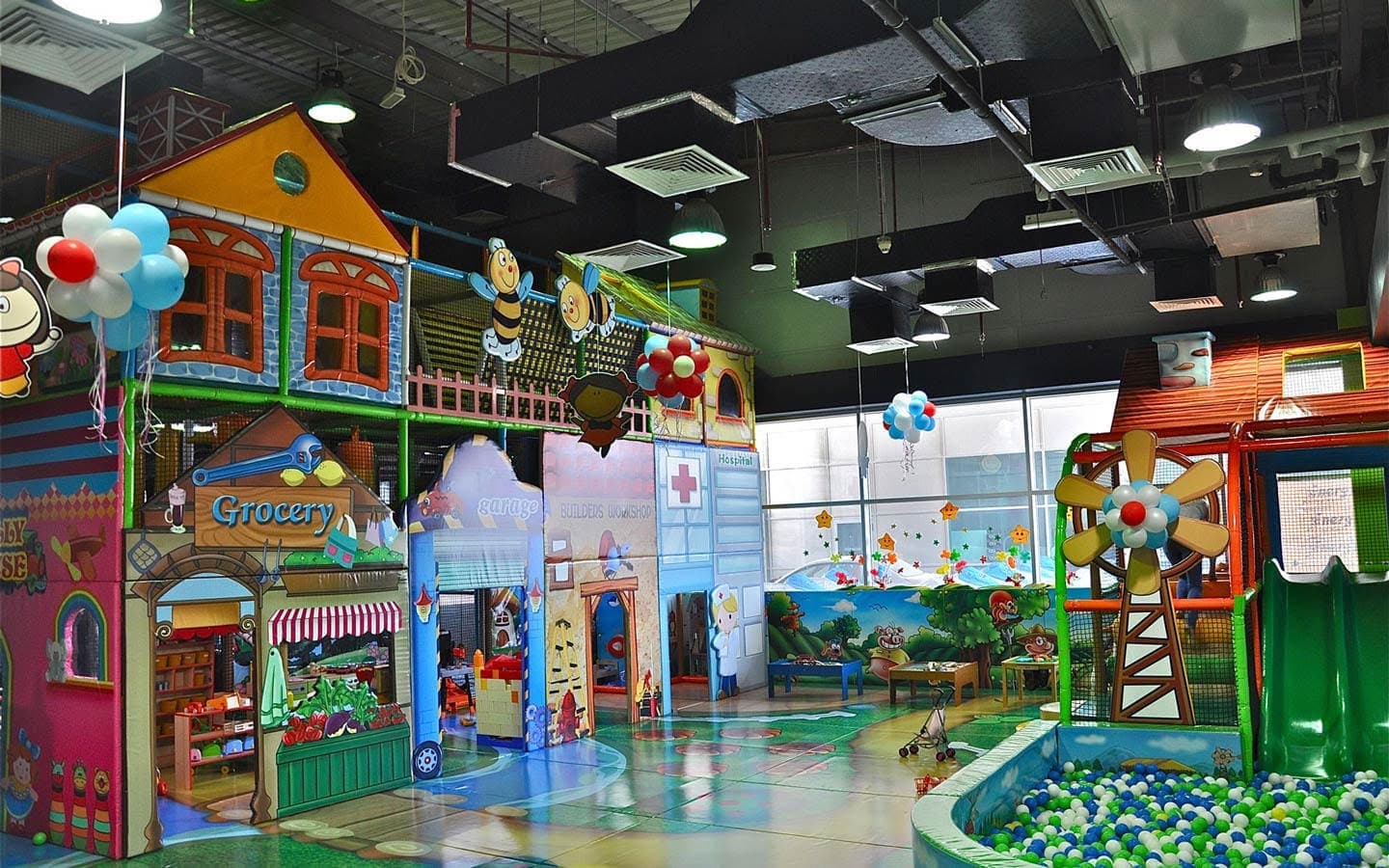 Binghatti Canal amenity Kids Play Area - Business Bay, Dubai - by Binghatti