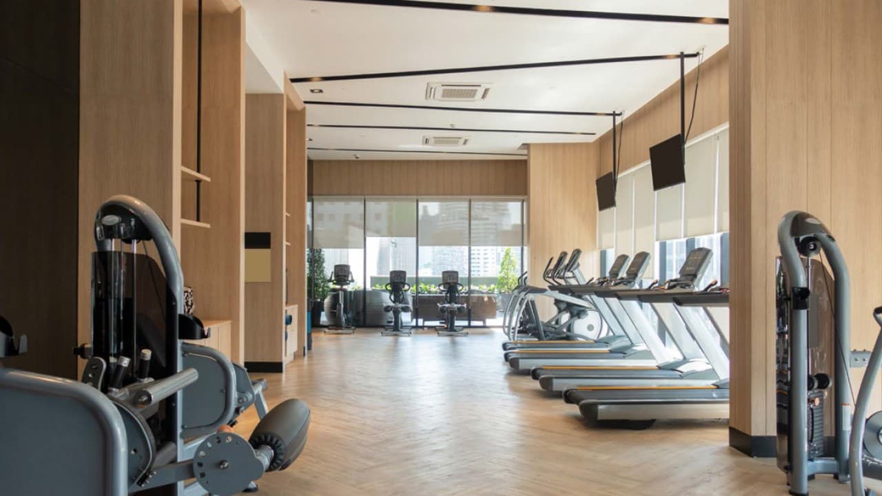 Binghatti Creek amenity Gym - Al Jaddaf, Dubai - by Binghatti