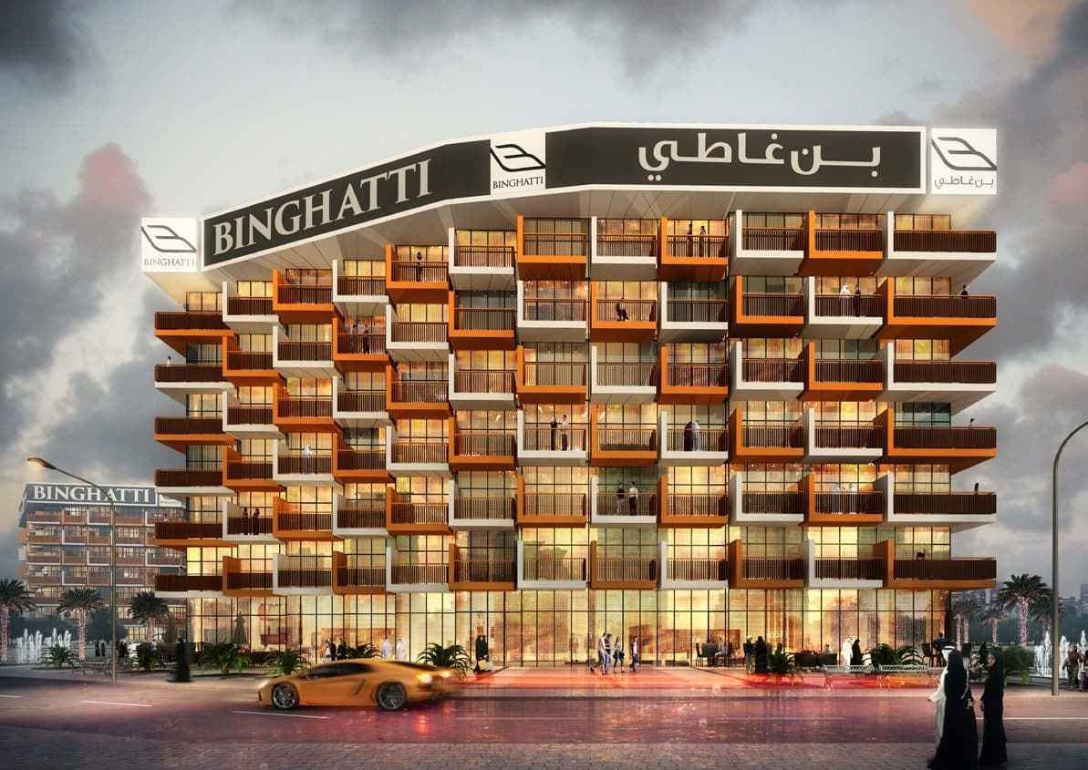 Binghatti East exterior view - Dubailand Residence Complex, Dubai - by Binghatti