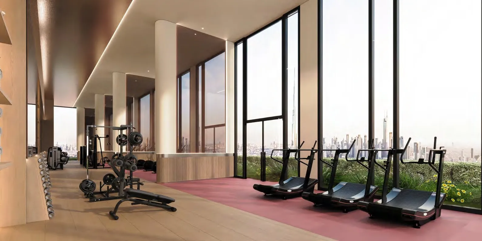 Binghatti Etherea amenity Gym - JVC (Jumeirah Village Circle), Dubai - by Binghatti