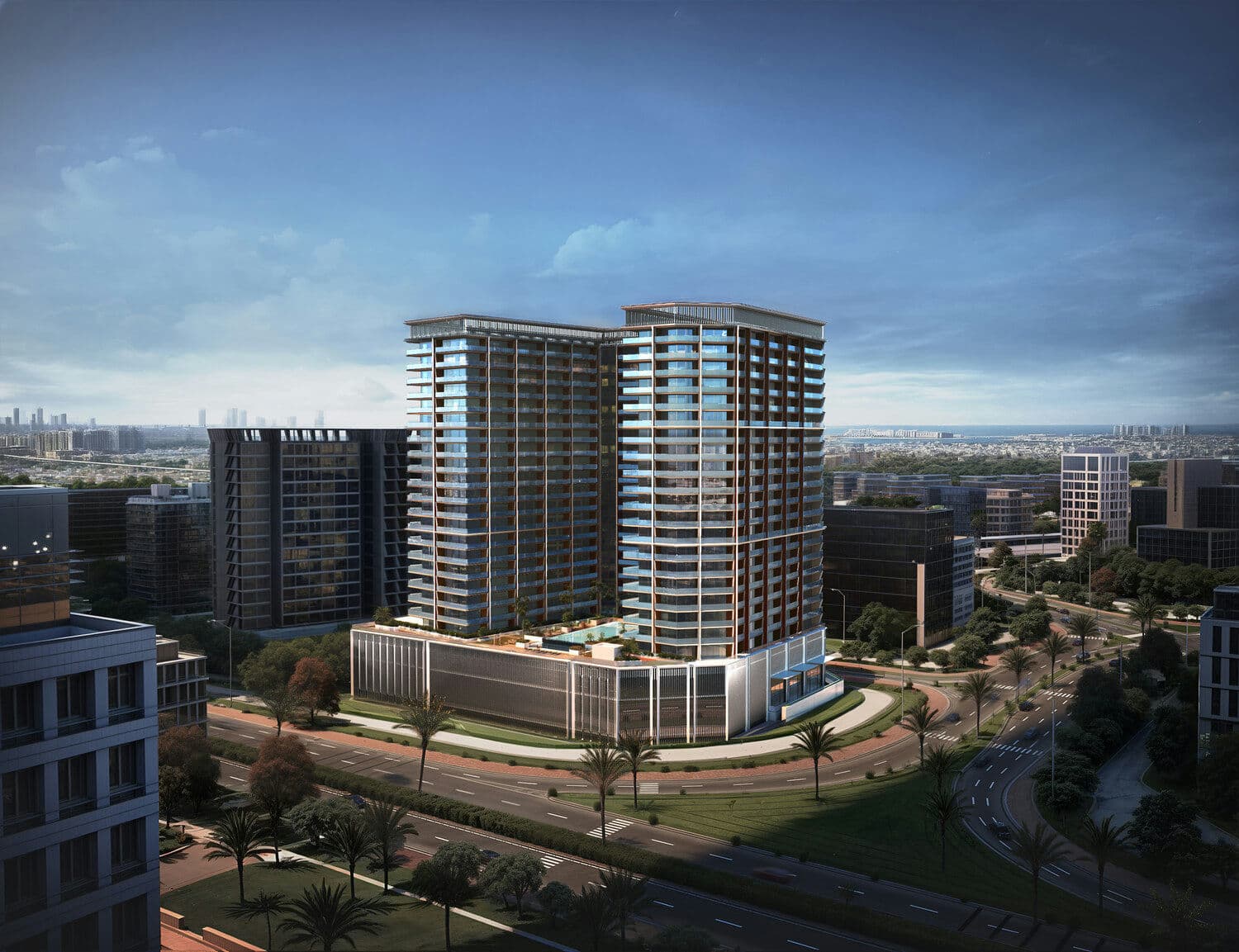 Binghatti Ghost exterior view - Al Jaddaf, Dubai - by Binghatti