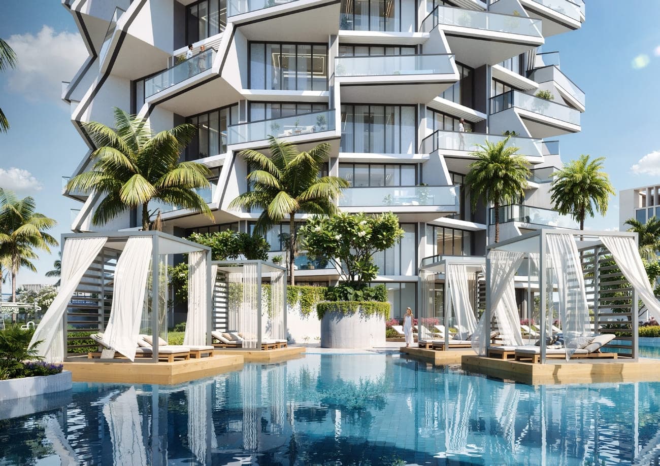 Binghatti Grove amenity Adults & Kids Pool - JVC (Jumeirah Village Circle), Dubai - by Binghatti