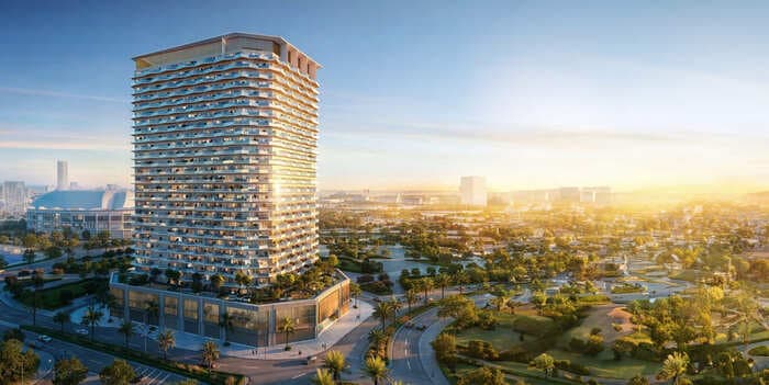 Binghatti Haven exterior view - Dubai Sports City, Dubai - by Binghatti