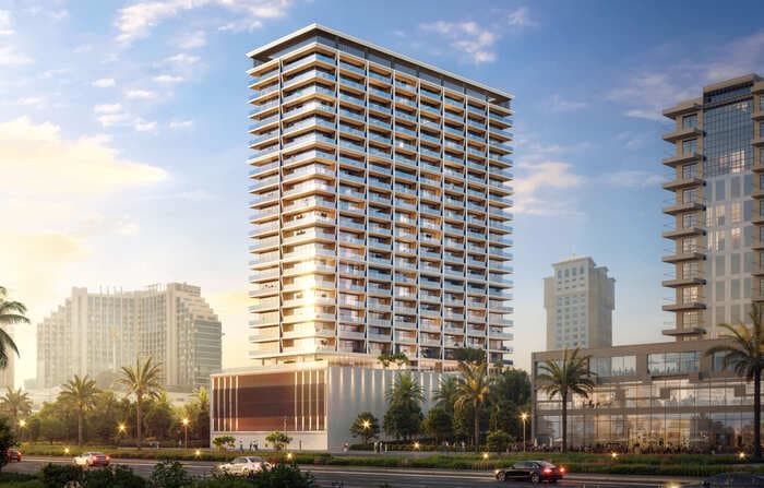 Binghatti Ivory exterior view - Al Jaddaf, Dubai - by Binghatti