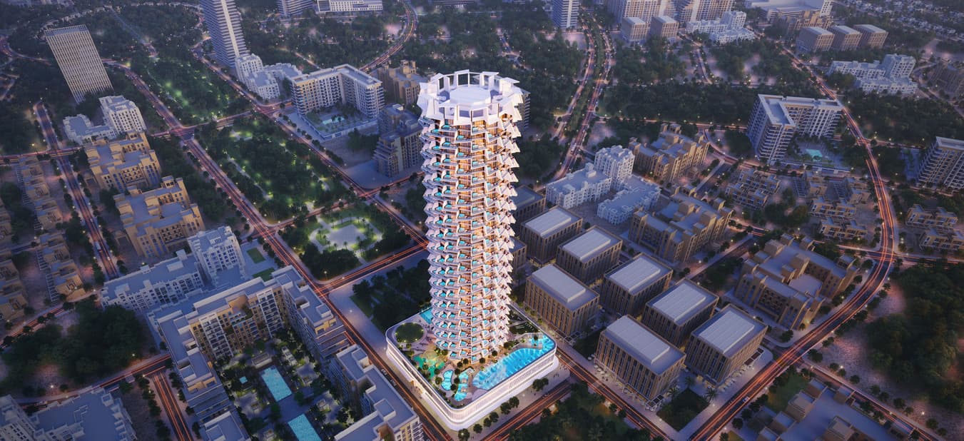Binghatti Phantom exterior view - JVC (Jumeirah Village Circle), Dubai - by Binghatti
