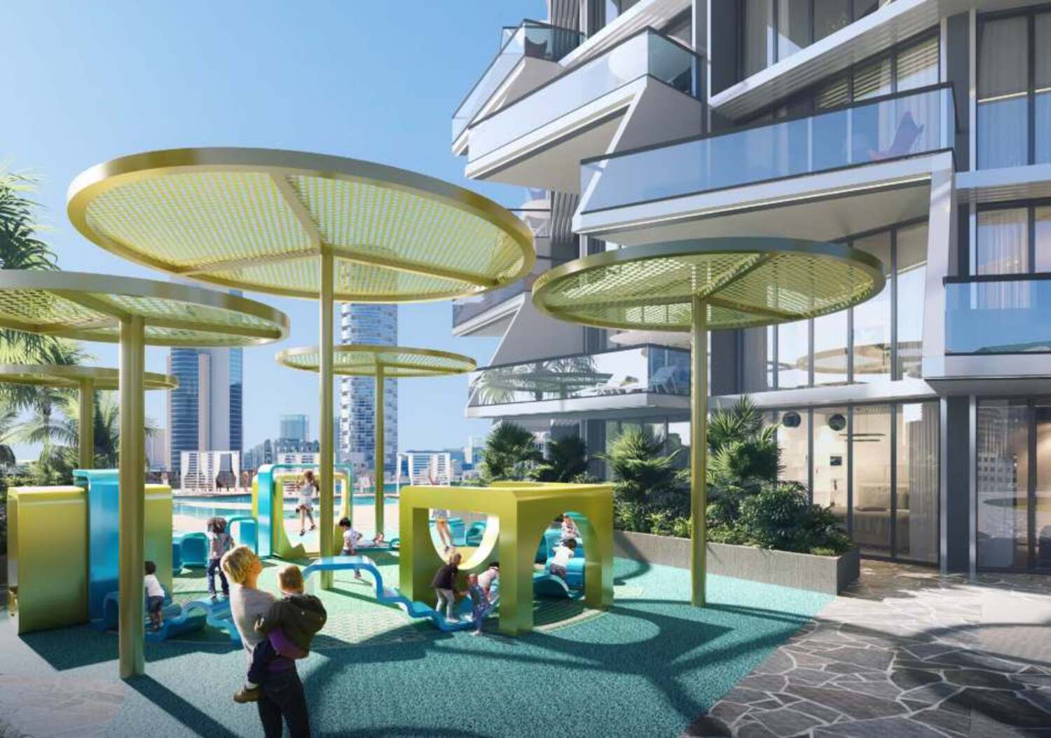 Binghatti Royale amenity Kid'S Play Area - JVC (Jumeirah Village Circle), Dubai - by Binghatti