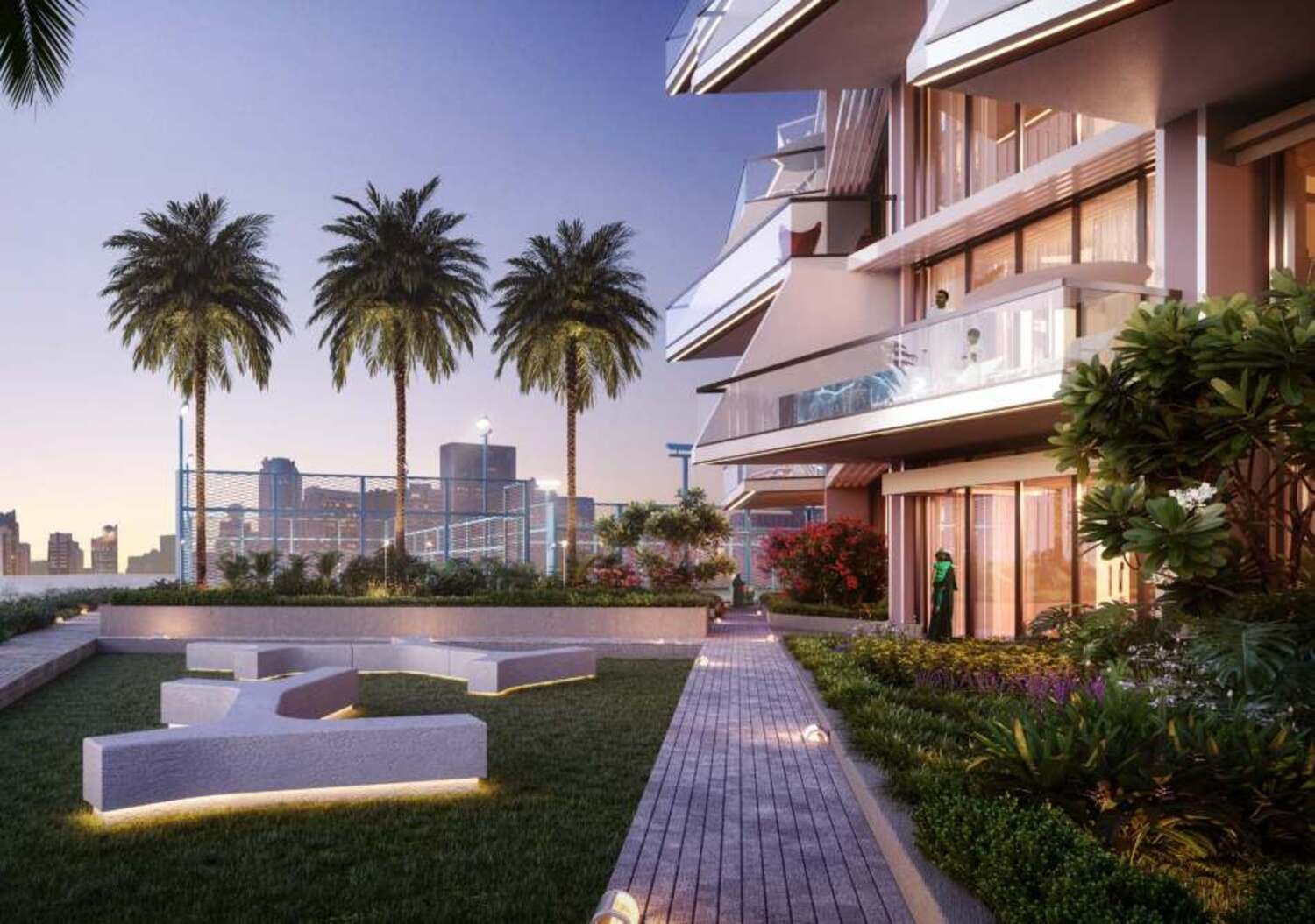 Binghatti Royale amenity Outdoor Seating Area - JVC (Jumeirah Village Circle), Dubai - by Binghatti