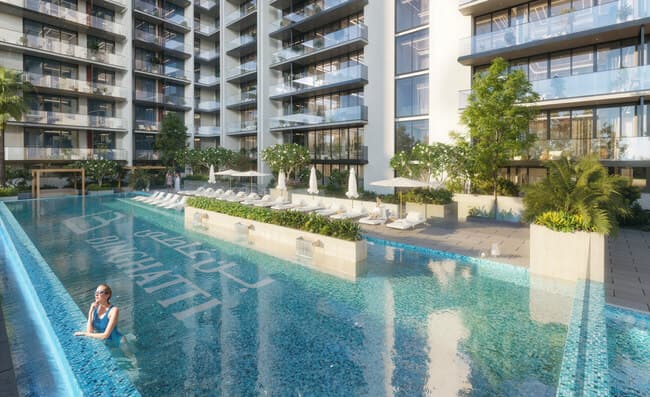 Binghatti Ruby amenity Adult And Kids Pool - JVC (Jumeirah Village Circle), Dubai - by Binghatti