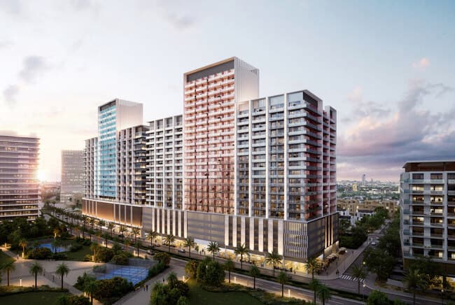 Binghatti Ruby exterior view - JVC (Jumeirah Village Circle), Dubai - by Binghatti
