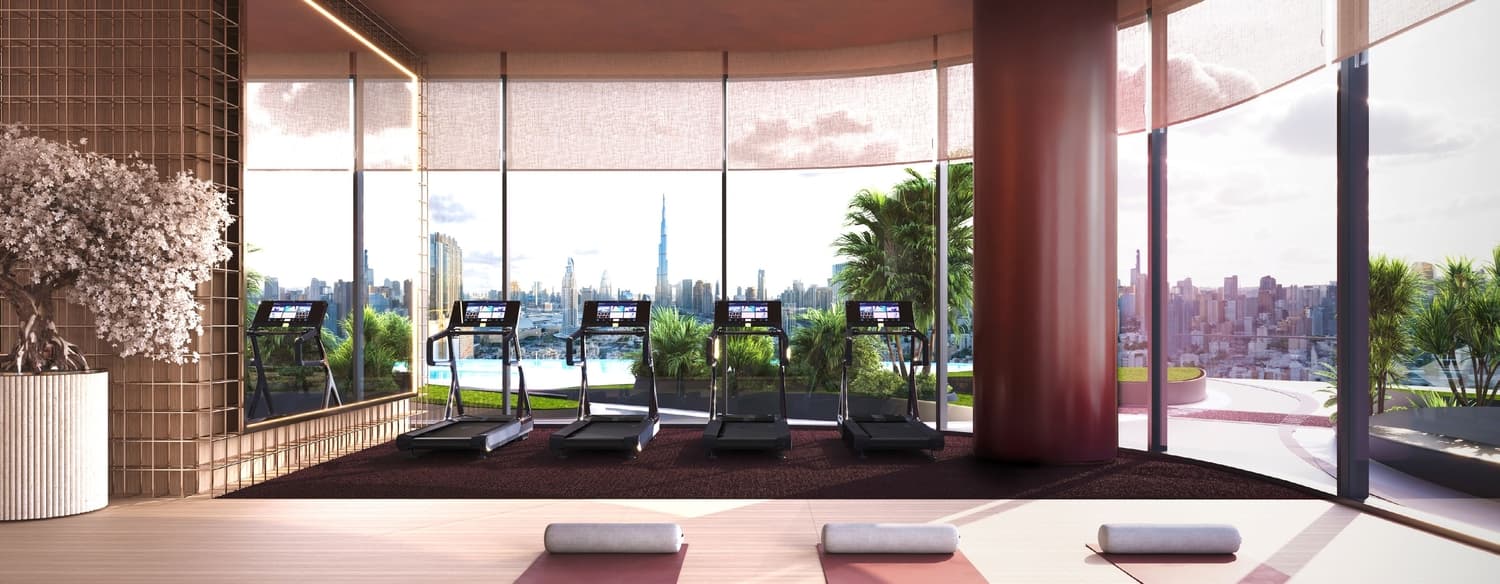 Binghatti Skyblade amenity Skyline Gym - Downtown Dubai, Dubai - by Binghatti