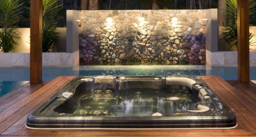Binghatti Skyrise amenity Private Pool With Jacuzzi - Business Bay, Dubai - by Binghatti