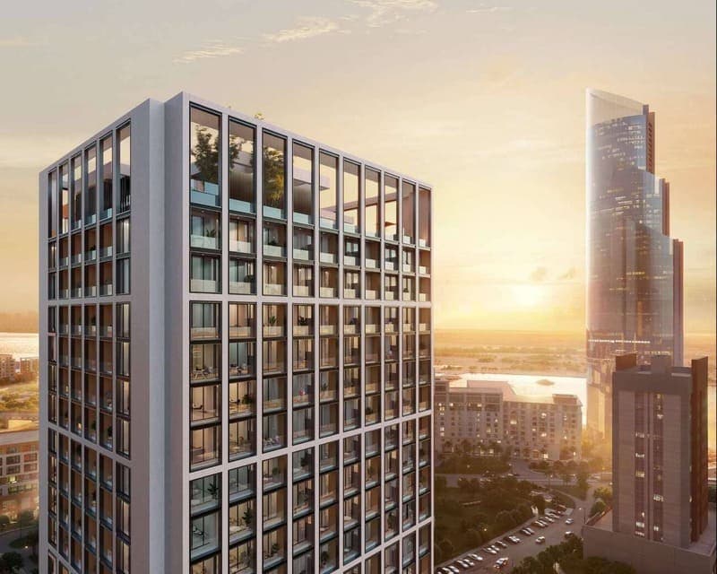Binghatti Twilight exterior view - Al Jaddaf Waterfront, Dubai - by Binghatti