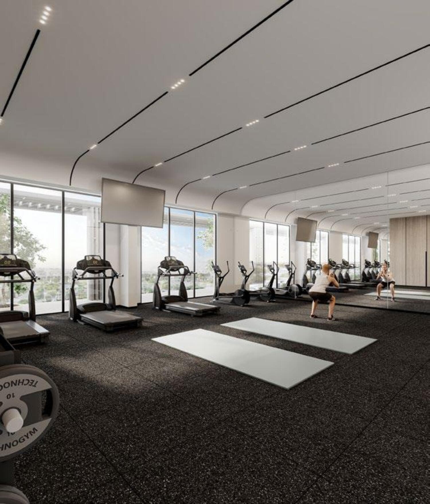 Bling Avenue 1 amenity Gym - Dubai South, Dubai - by Bling Development
