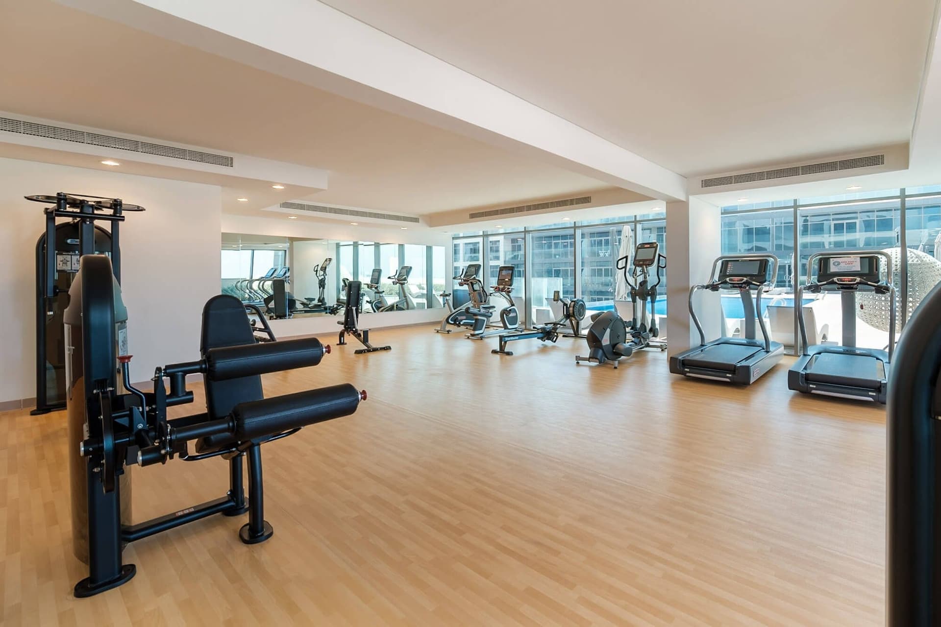 Bloom Arjaan by Rotana amenity Premium Gym in Al Saadiyat island, Abu Dhabi, by Bloom Holding