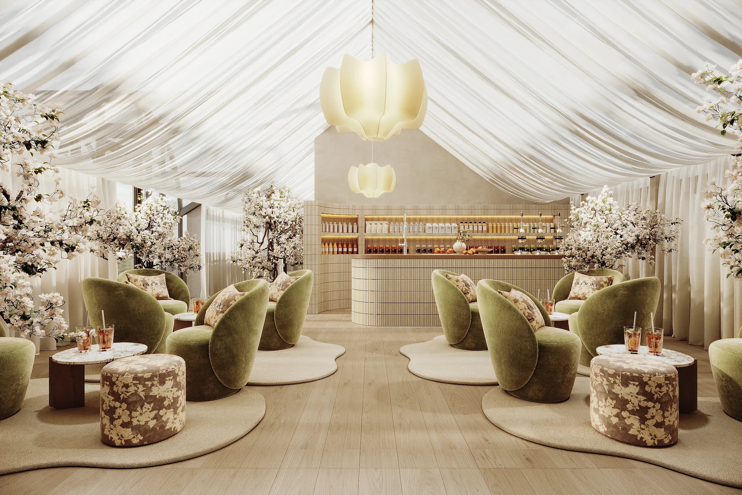 Bloom Hotel Melasti amenity Juice Bar - Badung, Dubai - by High Quality Construction