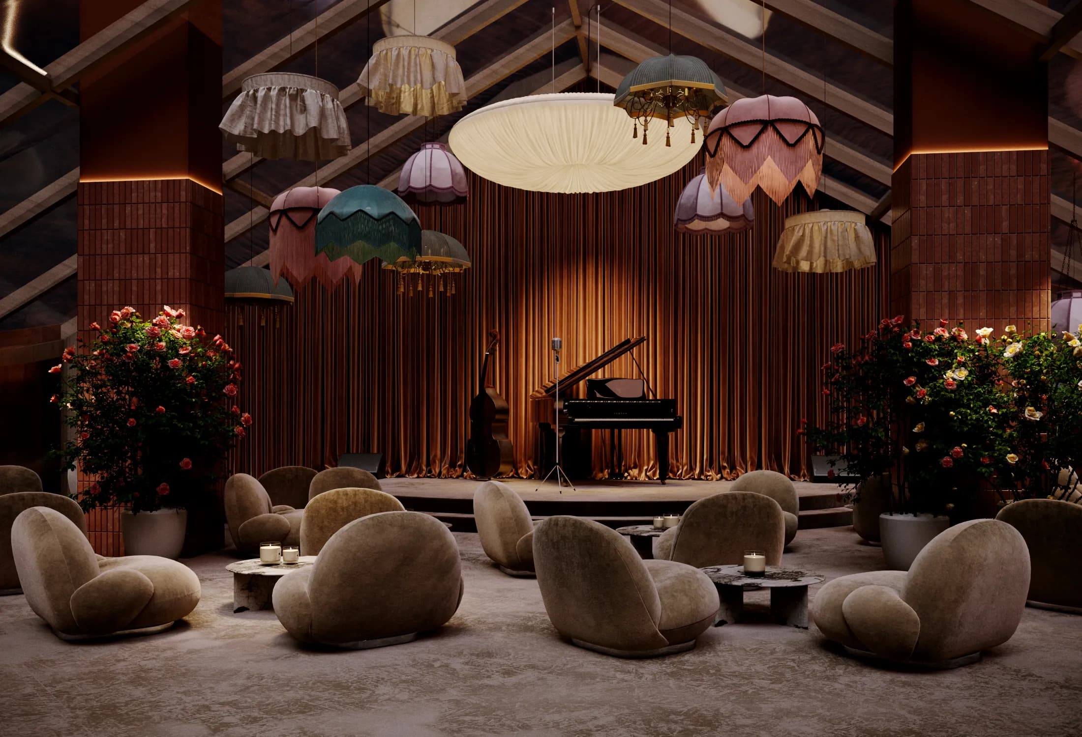 Bloom Hotel Melasti amenity Vinyl Bar - Badung, Dubai - by High Quality Construction
