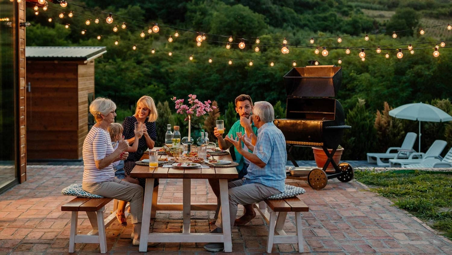 Bloom Living 3 - Casares amenity Barbeque Area - Zayed City, Dubai - by Bloom Holding