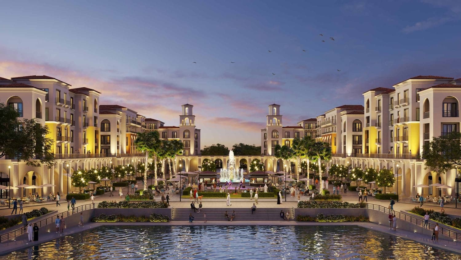 Bloom Living 3 - Casares amenity Plaza At The Town Center - Zayed City, Dubai - by Bloom Holding