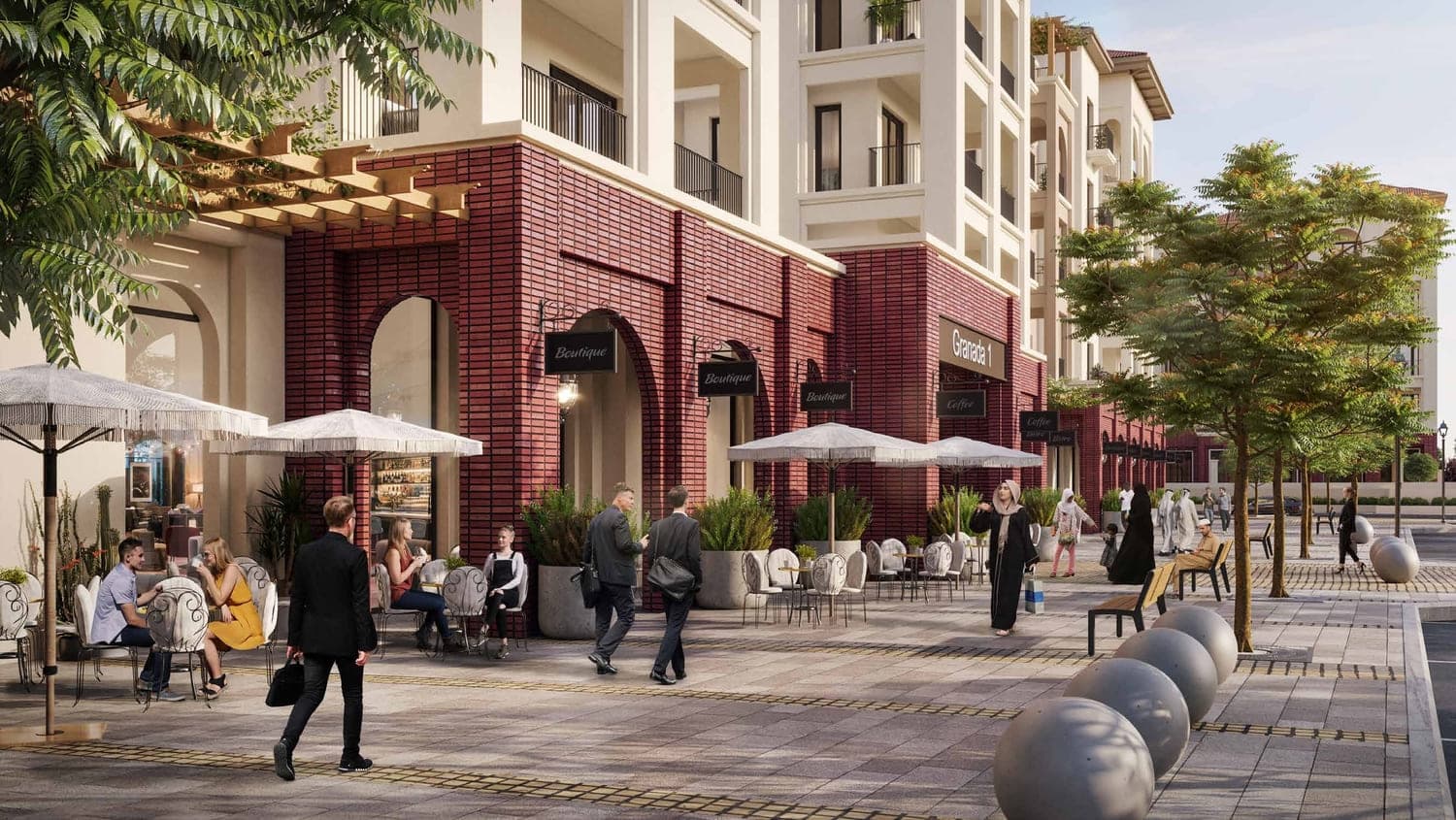 Bloom Living - Granada amenity Community Center - Shakhbout city, Dubai - by Bloom Holding