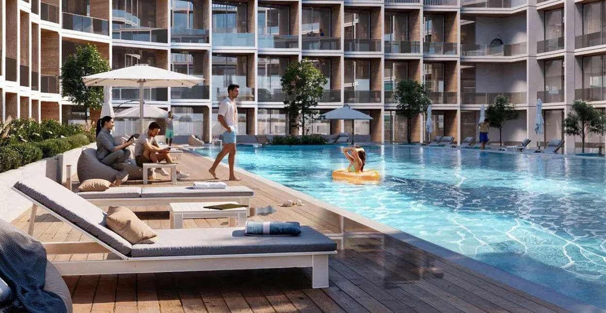 Bloom Living - Malaga amenity Swimming Pool - Zayed City, Dubai - by Bloom Holding