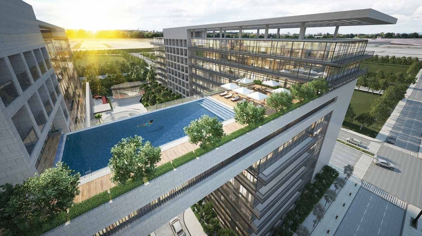 Bloom Park View amenity Swimming Pool - Al Saadiyat island, Dubai - by Bloom Holding